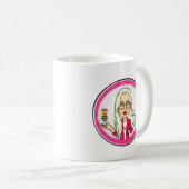 Tasse de QueenBeeing par Angie Atkinson (Devant droit)