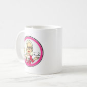 Tasse de QueenBeeing par Angie Atkinson (Devant gauche)