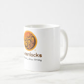 Tasse de Queenlocks (Devant droit)