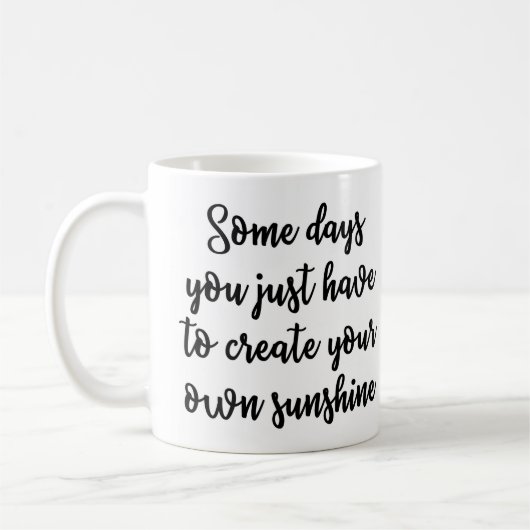 Tasse de quelques jours (Gauche)