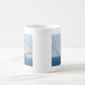Tasse de queues de cerf-volant (Centre)