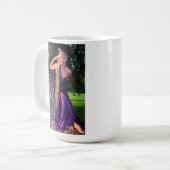 Tasse de Rachel avec la robe pourpre (Devant gauche)