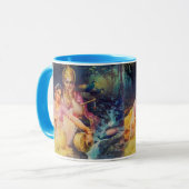 Tasse de Radha et de Krishna (Devant gauche)