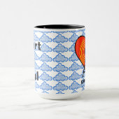 Tasse de radio-amateur de coeur et d'âme (Centre)