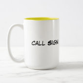 Tasse de radio-amateur de mode de Digitals (Gauche)