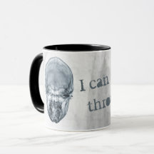 Tasse de radiologie de crâne d'anatomie du rayon X