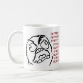 Tasse de rage de FFFFFFFUUUUUUU (Gauche)