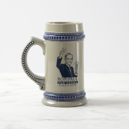 Tasse de rampement de Pub de Ron Paul (Gauche)