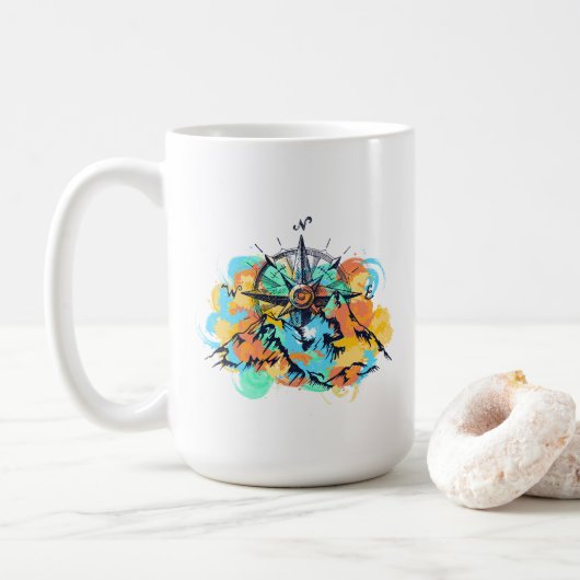 Tasse de randonnée (Avec donut)
