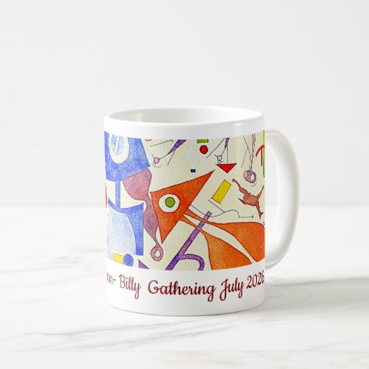 Tasse de rassemblement d'été Billy 2026 (Devant droit)