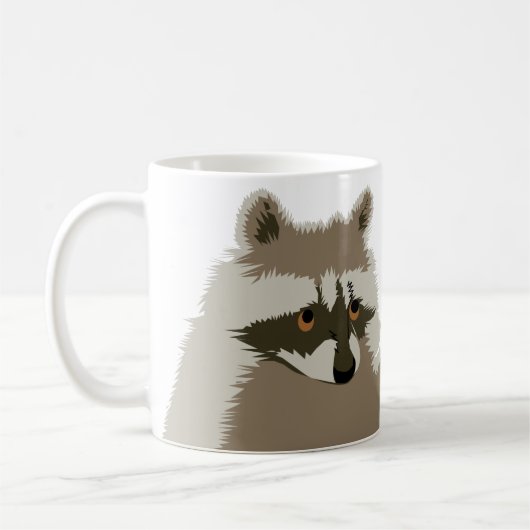 Tasse de raton laveur (Gauche)