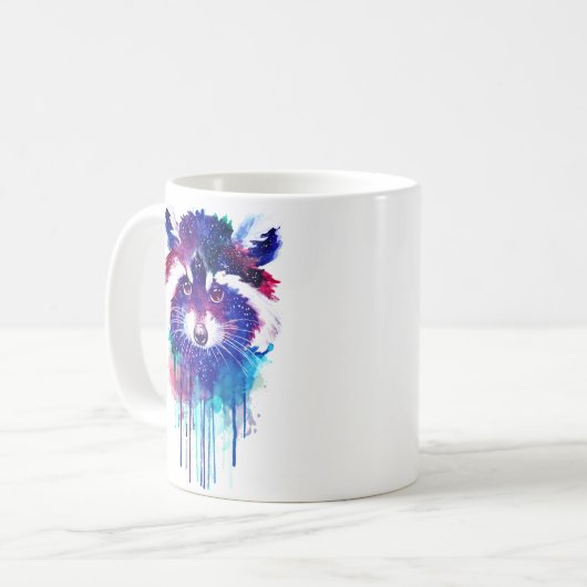 tasse de raton laveur (Devant gauche)