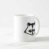 Tasse de raton laveur ! (Devant droit)