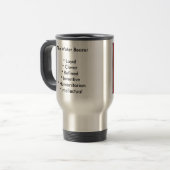 Tasse de rayure de zodiaque - Verseau (Devant gauche)