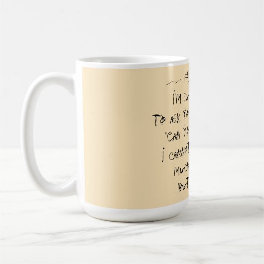 Tasse de réception (Gauche)