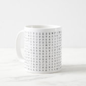 TASSE DE RECHERCHE DE MOT (Devant gauche)