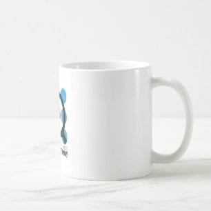Tasse de recherches d'AECT et de café de théorie