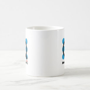 Tasse de recherches d'AECT et de café de théorie
