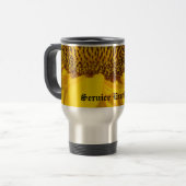 Tasse de récompense de cadeau d'excellence de serv (Devant gauche)
