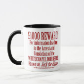 Tasse de récompense de Jack the Ripper (Gauche)