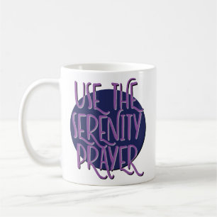 Tasse de récupération de prière de sérénité Utilis