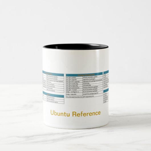 Tasse de référence d'Ubuntu (Centre)