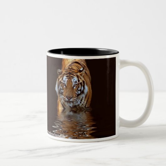 Tasse de réflexion de tigre (Droit)
