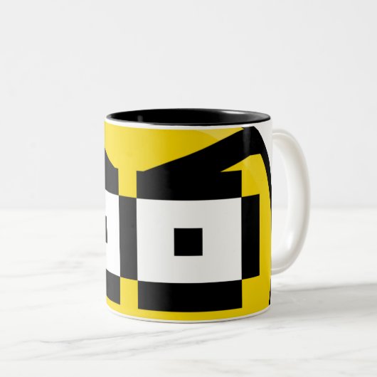 Tasse de regard fixe d'éclat (Devant droit)