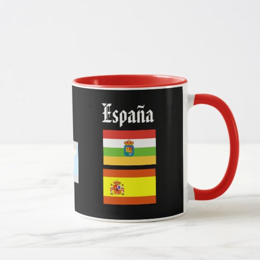 Tasse de région de La Rioja * de l'Espagne (Droite)
