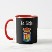 Tasse de région de La Rioja * de l'Espagne (Gauche)