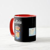 Tasse de région de La Rioja * de l'Espagne (Devant gauche)