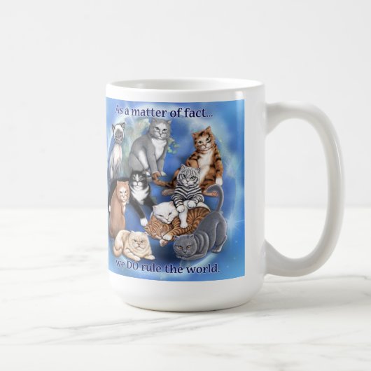 Tasse de règle de chats (Droite)