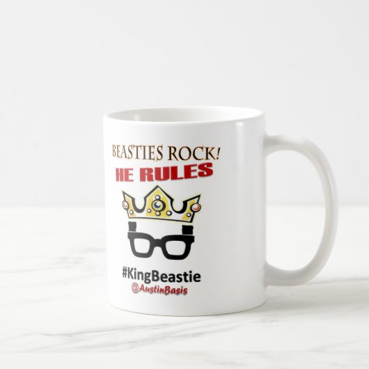 Tasse de règles d'Austin de roche de Beasties (Droite)