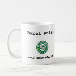 Tasse de règles d'Excel