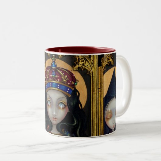 Tasse "de reine alchimique" (Devant droit)