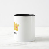Tasse de reine d'appui vertical (couronne d'or) (Centre)
