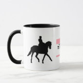 Tasse "de reine de dressage" (Gauche)