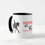 Tasse "de reine de dressage" (Devant gauche)