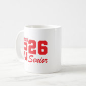Tasse de remise de diplôme senior (Devant gauche)