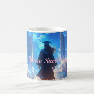 Tasse de remise des diplômes Au-delà des étoiles