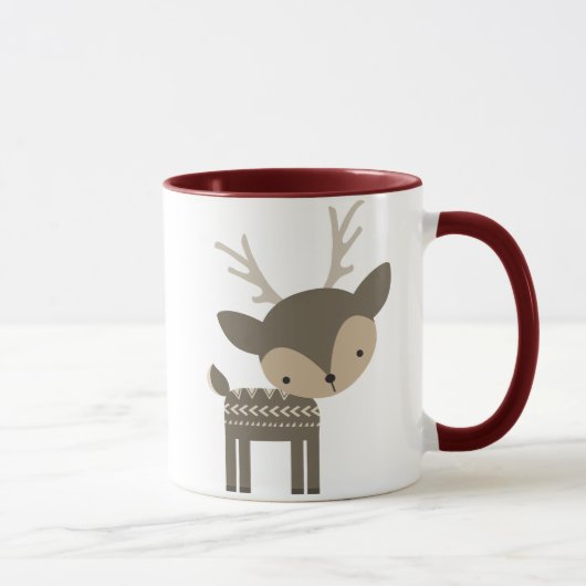 Tasse de renne de Noël (Droite)