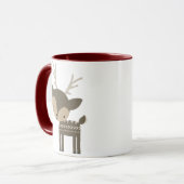 Tasse de renne de Noël (Devant gauche)