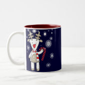 Tasse de renne de Noël (Gauche)