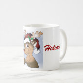 Tasse de renne de vacances (Devant droit)