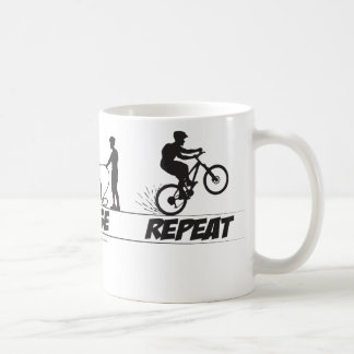 Tasse de répétition de rinçage de tour