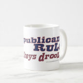 Tasse de républicain de vote (Devant droit)