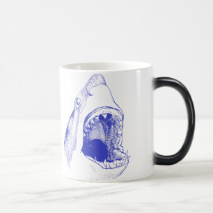 Tasse de requin bleu