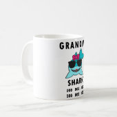 Tasse de requin de grand-maman, tasse drôle de (Devant gauche)