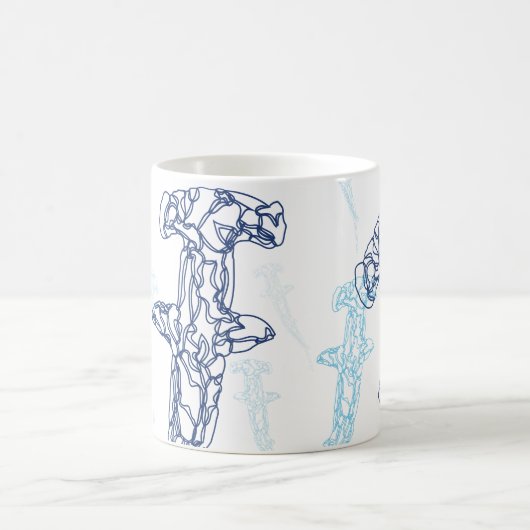 Tasse de requin de poisson-marteau (Centre)