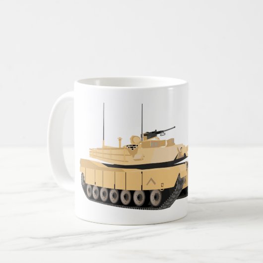 Tasse de réservoir de M1A1 Abrams (Devant gauche)